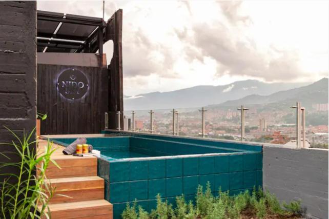 Aparthotel Nido Sky Medellín Esterno foto