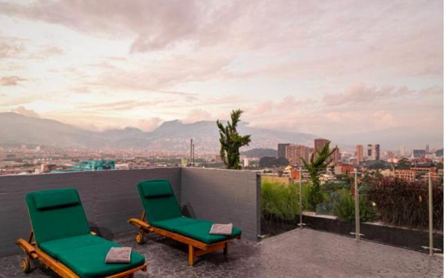 Aparthotel Nido Sky Medellín Esterno foto